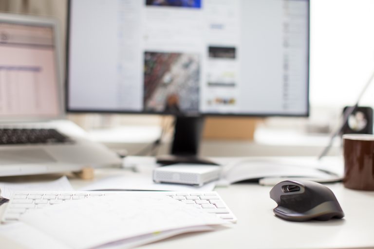 Webdesign Arbeitsplatz